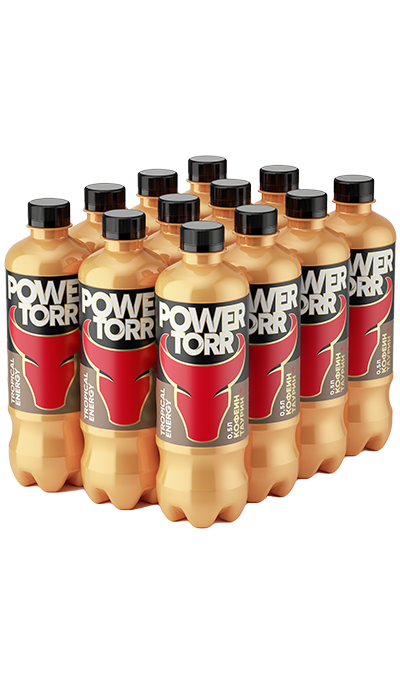 Энергетический напиток Power Torr Gold, 0,5 л, 12 шт